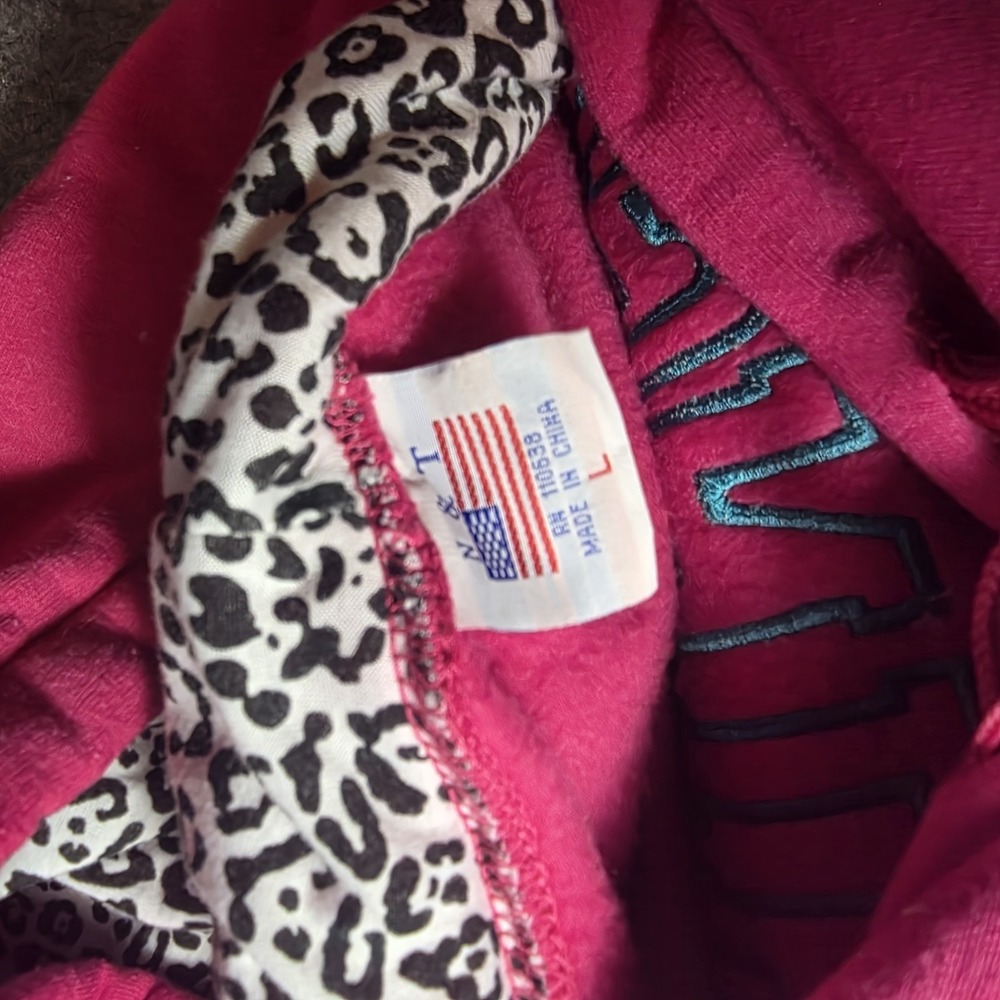 N&t Pink Washington DC Pullover Hoodie Size Large J1 - Picture 5 of 6